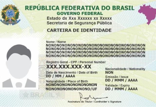 Imagem da noticia Nova carteira de identidade não terá campo referente ao sexo; entenda
