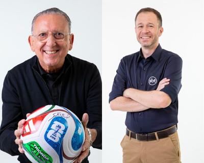 Com Galvão Bueno, SBT e N Sports transmitem sorteio dos grupos da Copa do Mundo 2026 nesta sexta-feira (5) Com Galvão Bueno, SBT e N Sports transmitem sorteio dos grupos da Copa do Mundo 2026 nesta sexta-feira (5)