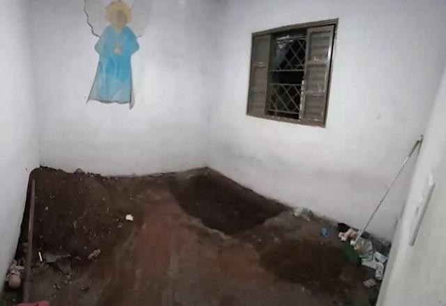 Imagem da noticia Mulher é morta e enterrada em quarto de imóvel no interior de SP