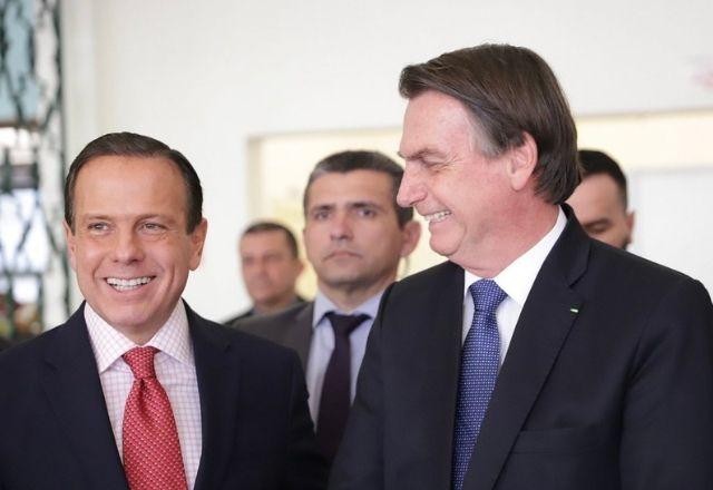 Imagem da noticia Chuvas em São Paulo: visita de Bolsonaro é bem vinda, diz Doria