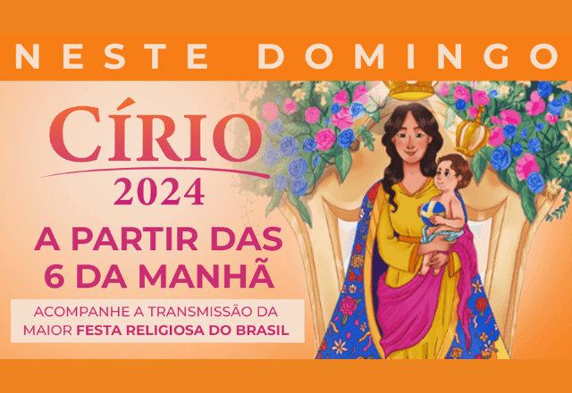 Imagem da noticia SBT News transmite ao vivo o Círio de Nazaré 2024 direto de Belém do Pará