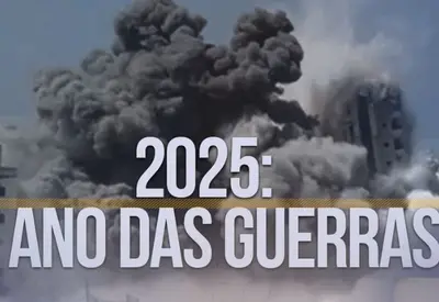 Mapa Mundi: As guerras que marcaram 2025 Mapa Mundi: As guerras que marcaram 2025