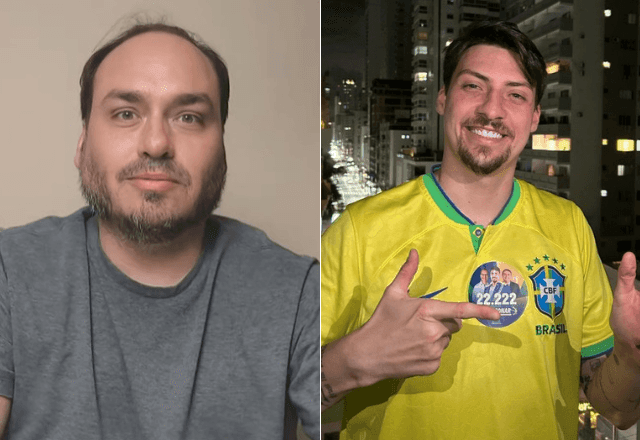 Imagem da noticia 02 e 04: Carlos e Jair Renan Bolsonaro são eleitos vereadores do Rio e de Balneário Camboriú como mais votados