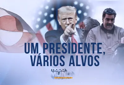 Da Venezuela à Groenlândia: o mundo na mira de Trump Da Venezuela à Groenlândia: o mundo na mira de Trump