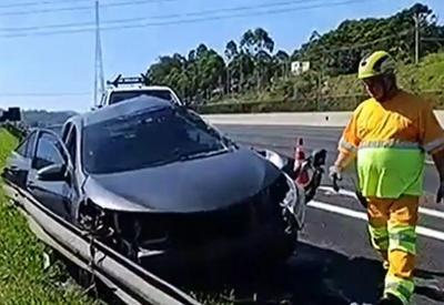 Acidente na Rodovia Anhanguera, em Jundiaí, deixa um morto e 11 feridos Acidente na Rodovia Anhanguera, em Jundiaí, deixa um morto e 11 feridos