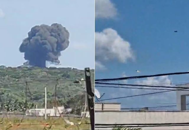 Imagem da noticia Aeronave da FAB cai em Parnamirim, no Rio Grande do Norte; veja vídeo