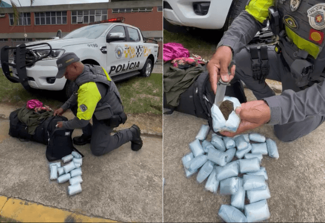 Imagem da noticia Mulher é presa com 34 pacotes de haxixe no Terminal Barra Funda, em SP