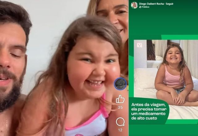 Imagem da noticia Pais de menina que morreu de câncer denunciam perfis falsos que pedem dinheiro para tratamento