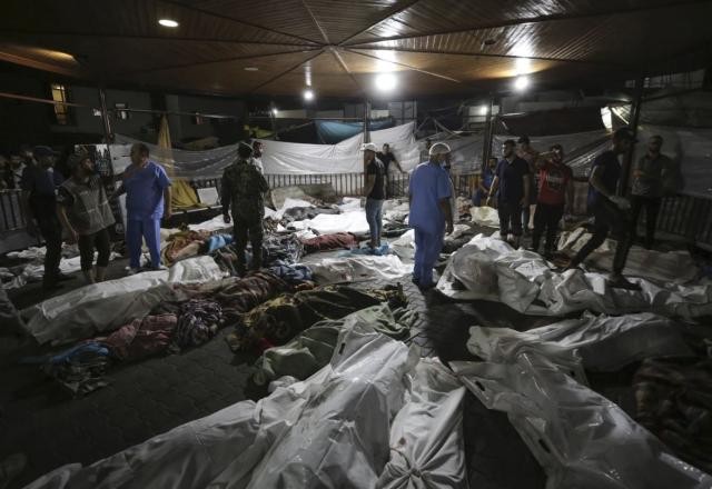Imagem da noticia "Gaza está de joelhos", diz chefe humanitário da ONU após bombardeio a hospital