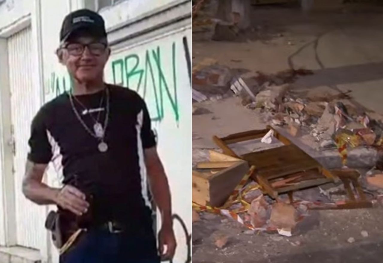 Imagem da noticia Idoso morre após ser atingido por marquise no centro de SP