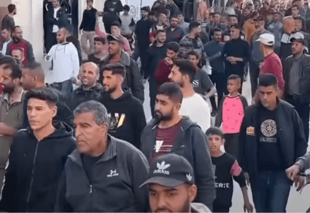 Imagem da noticia Hamas e militantes ameaçam punir palestinos que protestam a favor do fim da guerra contra Israel