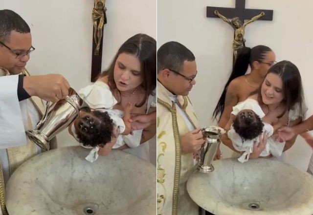 Imagem da noticia Padre é acusado de intolerância religiosa por evitar citar nome de criança durante batismo
