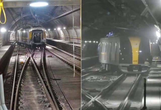 Imagem da noticia Trem da Linha 4-Amarela do Metrô de SP descarrila e operação é parcialmente interrompida