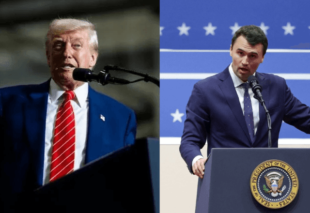 Imagem da noticia Trump lamenta morte do ativista Charlie Kirk: “Nós amamos você!”