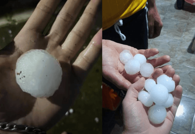 Imagem da noticia Cidades do Paraná registram granizo do tamanho de ovos de galinha