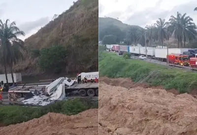 Perseguição policial causa acidentes e deixa caminhoneiro morto na Serra das Araras (RJ) Perseguição policial causa acidentes e deixa caminhoneiro morto na Serra das Araras (RJ)