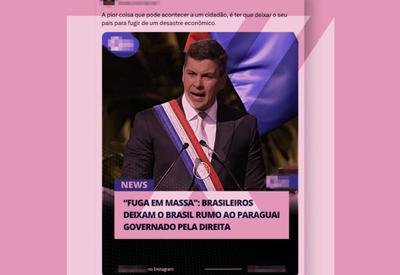 Não há evidências de que brasileiros estariam fugindo ‘em massa’ para o Paraguai Não há evidências de que brasileiros estariam fugindo ‘em massa’ para o Paraguai