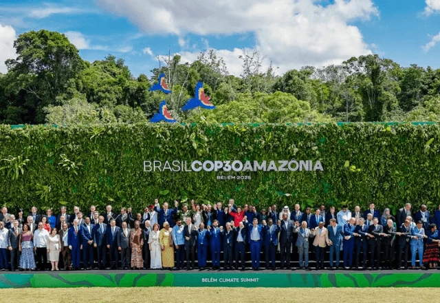 Imagem da noticia COP30: governo Lula faz "foto de família" com chefes de Estado e autoridades na Cúpula de Líderes
