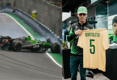 Bortoletto tranquiliza fãs após acidente e confirma participação na corrida deste domingo Bortoletto tranquiliza fãs após acidente e confirma participação na corrida deste domingo