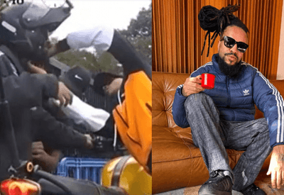 Rapper Rael tem a moto roubada no parque Villa-Lobos em SP Rapper Rael tem a moto roubada no parque Villa-Lobos em SP