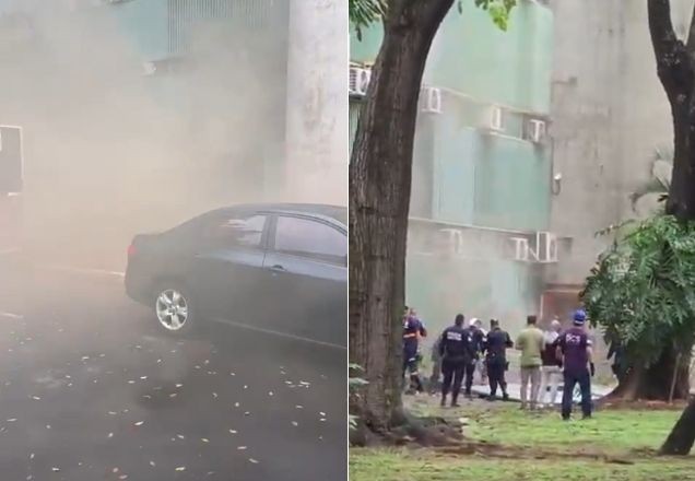 Imagem da noticia Incêndio em prédio de ministérios, em Brasília, deixa 1 queimado e 6 intoxicados por fumaça