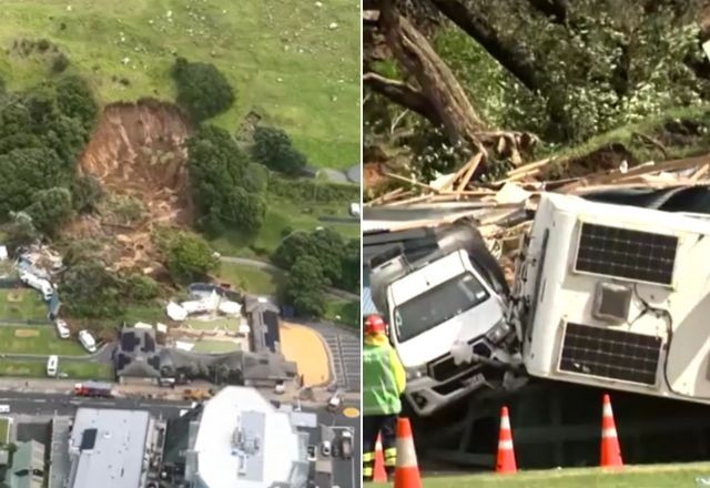 Imagem da noticia Deslizamento de terra na Nova Zelândia deixa vários desaparecidos