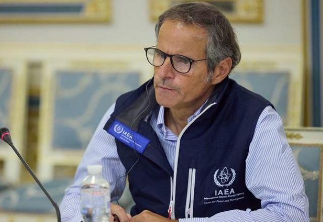 Imagem da noticia Chefe da AIEA defende presença permanente na usina nuclear de Zaporizhzhia