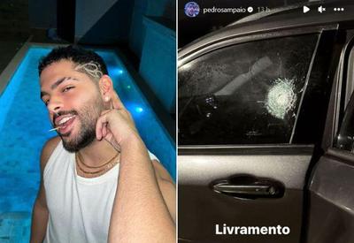 DJ Pedro Sampaio tem carro baleado em tentativa de assalto no Rio DJ Pedro Sampaio tem carro baleado em tentativa de assalto no Rio