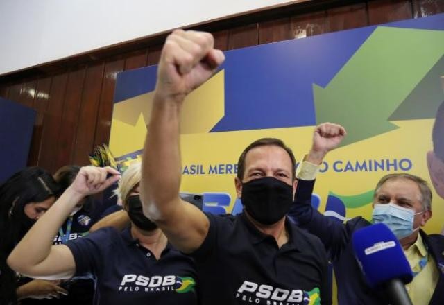 Imagem da noticia João Doria vence prévias do PSDB e concorrerá à Presidência em 2022