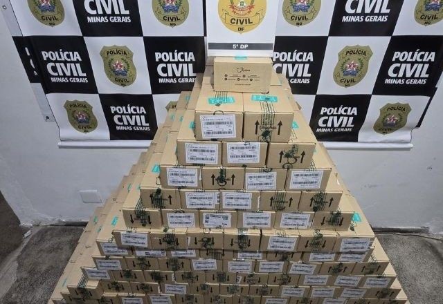 Imagem da noticia 4 mil frascos de 50 ml: Polícia Civil do DF realiza maior apreensão de cetamina no Brasil