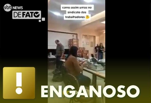 Imagem da noticia ENGANOSO: Urnas não foram fraudadas em sindicato no interior de SP