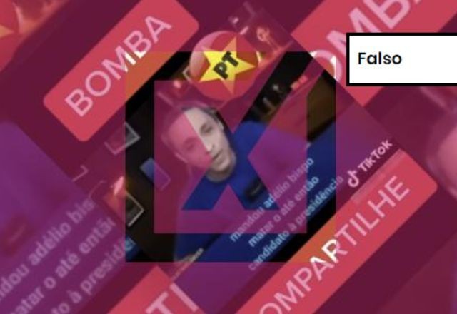 Imagem da noticia FALSO: É falso que Adélio Bispo tenha incriminado o PT ou prestado novo depoimento sobre facada em Bolsonaro