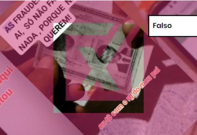 Imagem da noticia FALSO: É falso que dados de homem morto tenham sido usados para votar em 2022