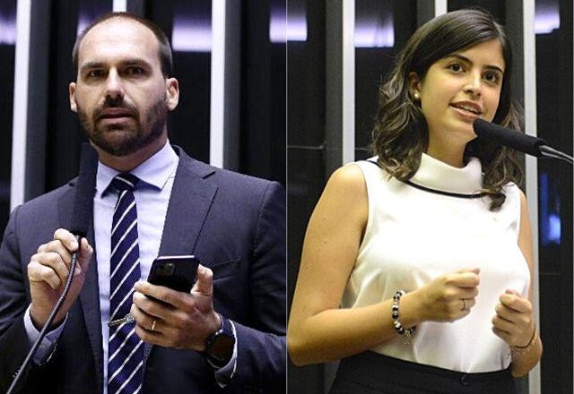Imagem da noticia Eduardo Bolsonaro vira réu por difamação contra Tabata Amaral