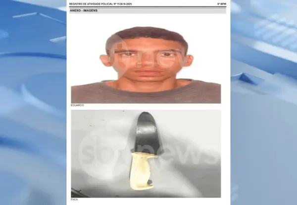 Imagem da notícia: Homem que matou empresário com mais de 40 facadas no DF já havia tentado invadir o STF armado com faca