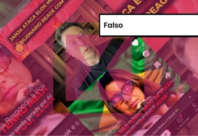 Imagem da noticia FALSO: Elon Musk não gravou vídeo respondendo xingamento de Janja
