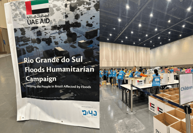 Imagem da noticia Emirados Árabes Unidos coordenam iniciativa humanitária para auxiliar o RS a enfrentar impacto das enchentes