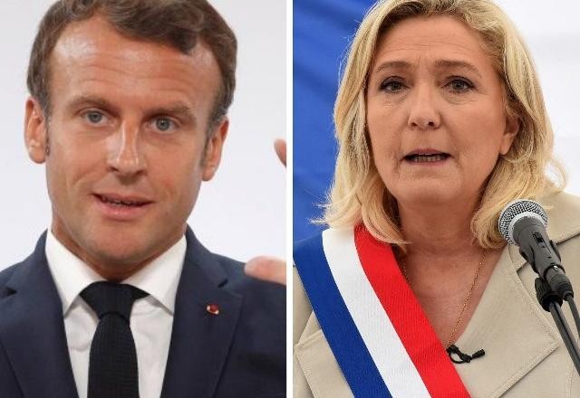 Imagem da noticia Macron e Le Pen vão disputar segundo turno na França