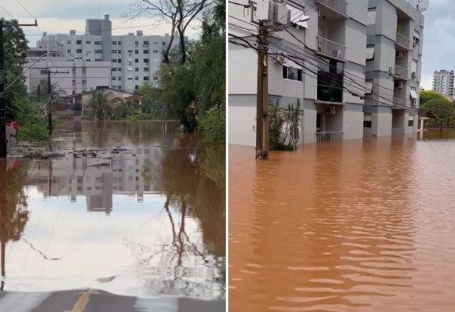 Imagem da noticia Chuva volta a causar enchentes no Rio Grande do Sul