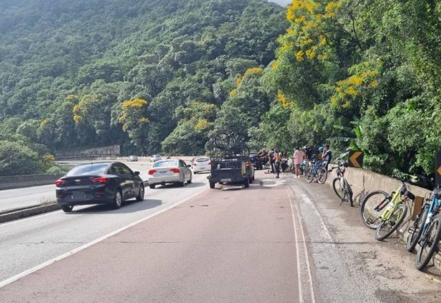 Imagem da noticia Enfermeira vê queda e salva ciclista em serra do Paraná