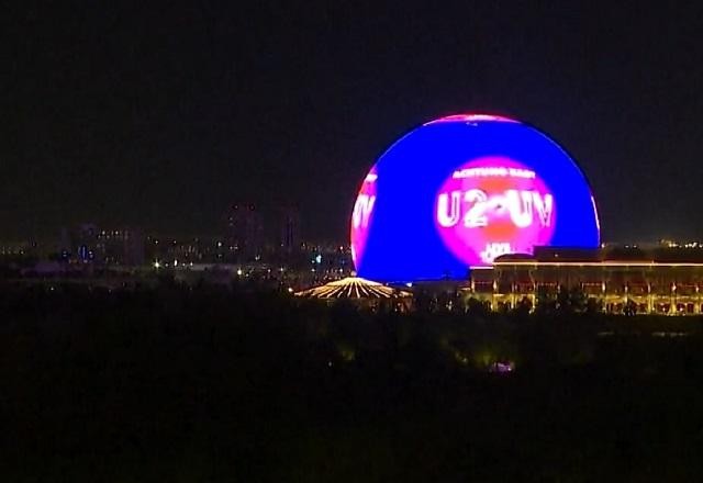 Imagem da noticia Sphere: conheça estrutura tecnológica que abrigou show do U2