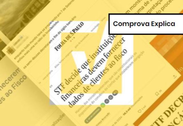 Imagem da noticia EXPLICA: Entenda o que muda no sigilo bancário com nova resolução do STF