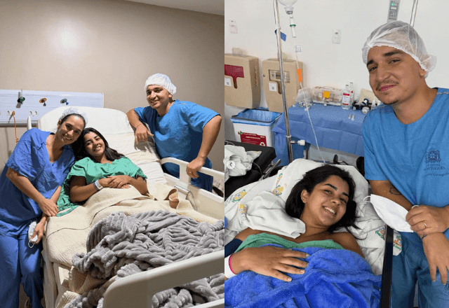 Imagem da noticia Ary Mirelle, esposa de João Gomes, faz cerclagem cervical para evitar parto prematuro; entenda