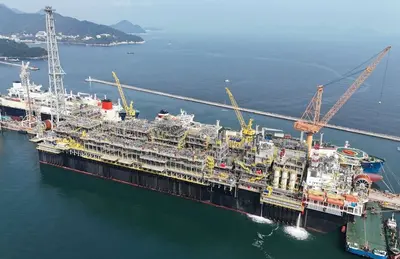 Petrobras antecipa início da produção de petróleo da plataforma P-79, na Bacia de Campos Petrobras antecipa início da produção de petróleo da plataforma P-79, na Bacia de Campos