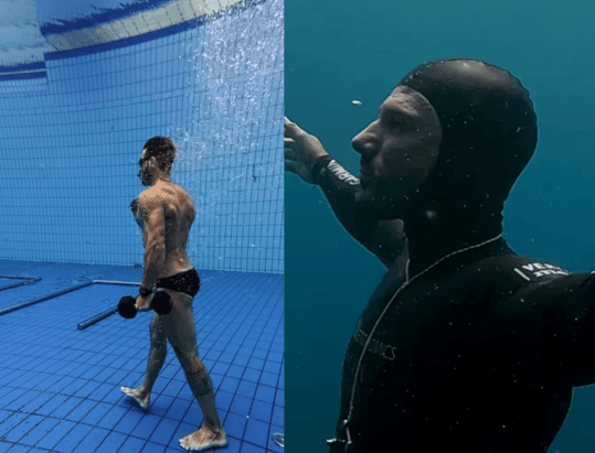 Imagem da noticia A ciência por trás do recorde mundial de 29 minutos de apneia de um mergulhador livre