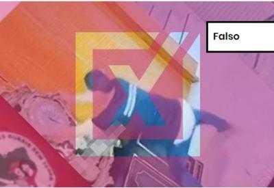 FALSO: Membro do MST que aparece em vídeo não é o homem que depredou relógio de dom João VI no Palácio do Planalto
