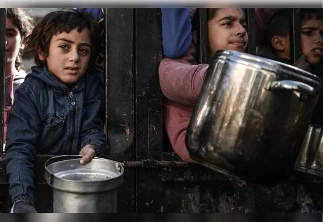 Imagem da noticia Faixa de Gaza: mais de oito mil crianças estão em situação de desnutrição aguda