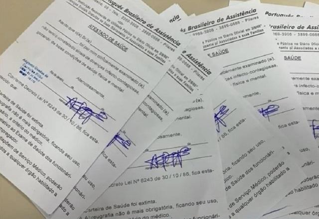 Imagem da noticia Criminosos fazem atestados falsos de comorbidades
