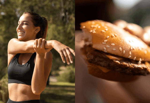 Imagem da noticia Fazer exercício ou comer um hambúrguer? Estudo descobre como cérebro toma essa decisão; entenda