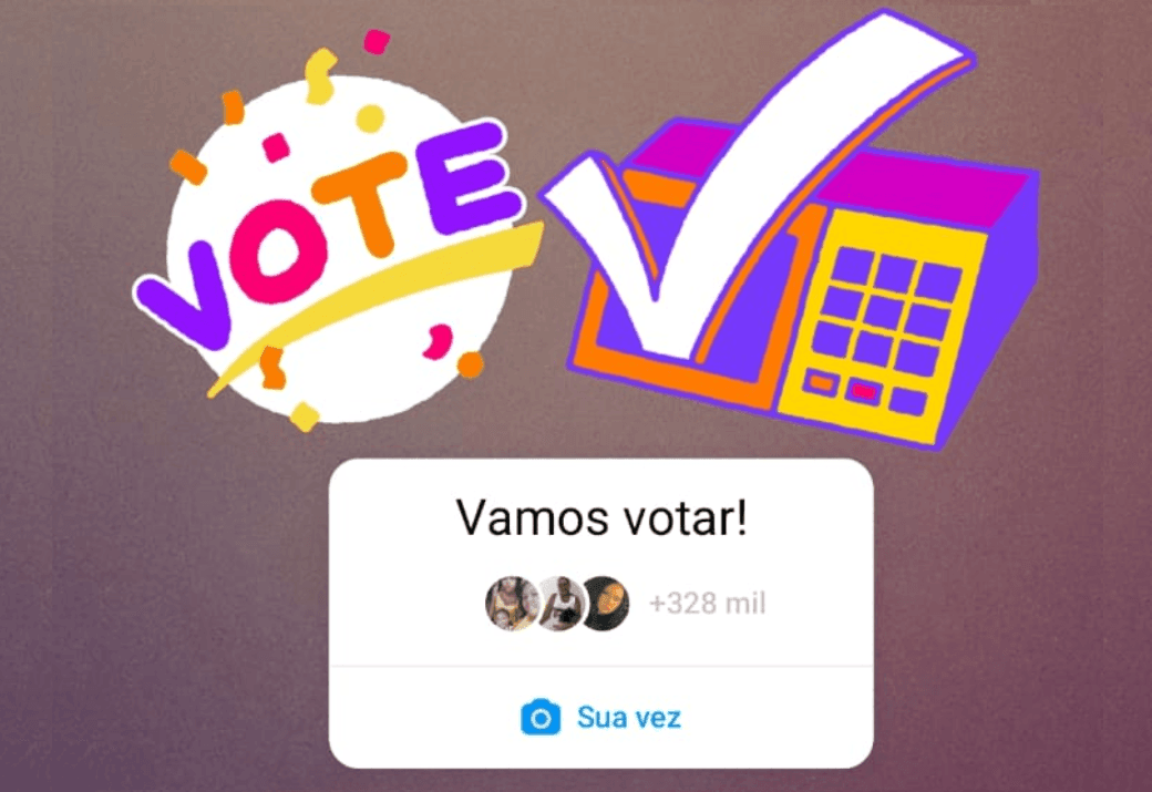 Imagem da noticia Instagram libera figurinhas de eleições; saiba como usar